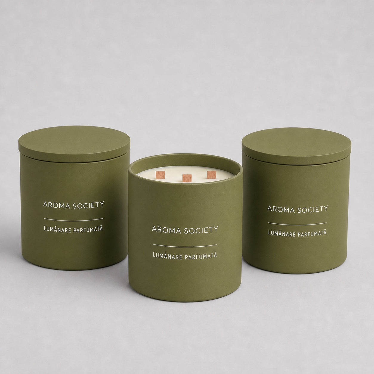 Set de 3 lumânări, parfumul Bergamote 11
