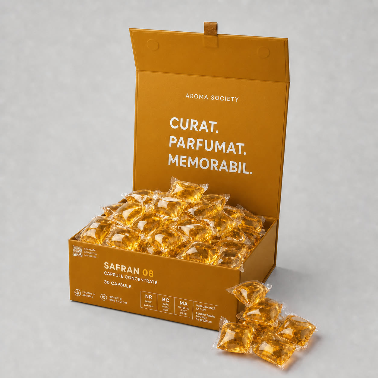 Capsule concentrate, parfumul Safran 08